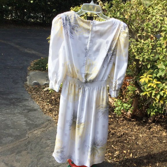 Morse Code Flowy Corset Midi Dress - Picture 2 of 2